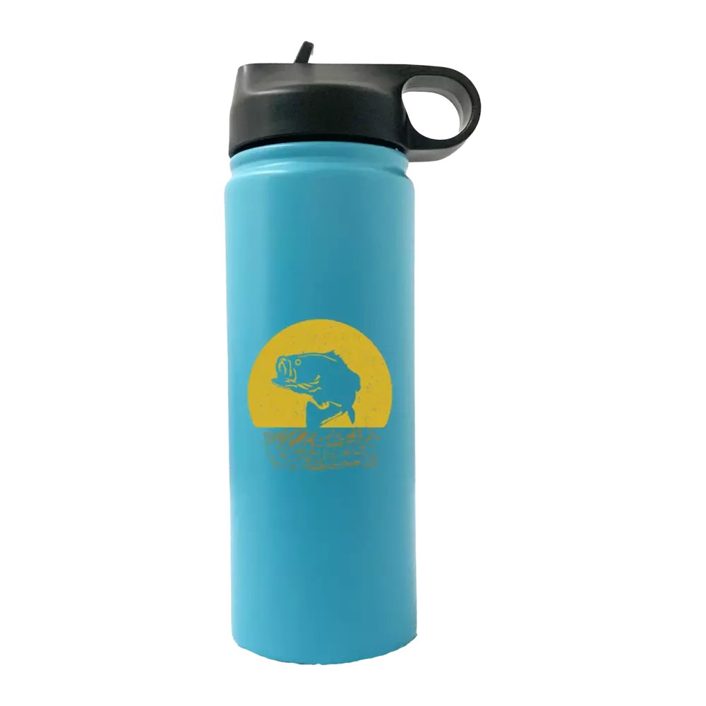 Bass Fishing 20oz Sport Bottle