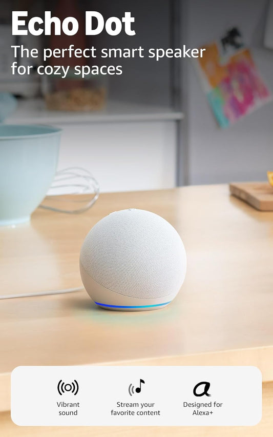 Echo Dot Vibrant Sound Speaker