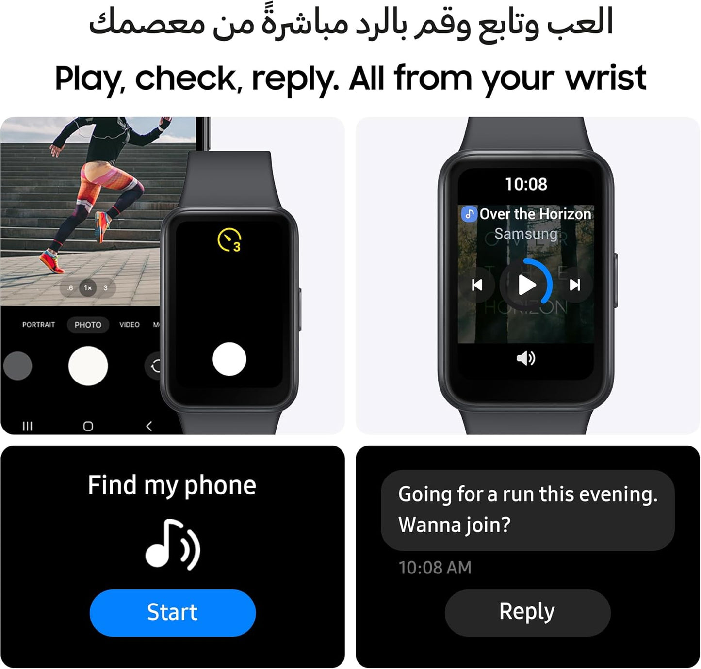 Galaxy Fit 3 Fitness Tracker