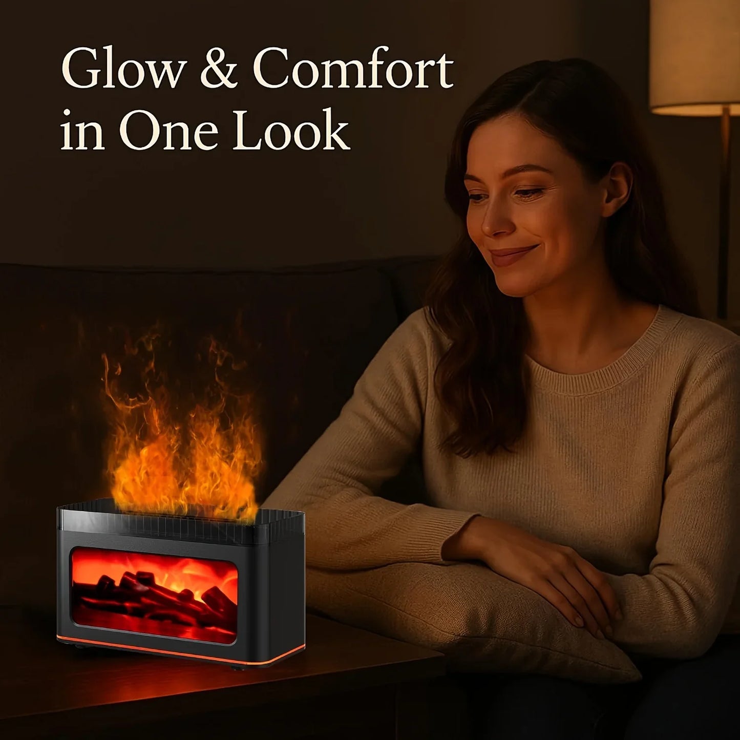 Mini Fireplace Aroma Diffuser