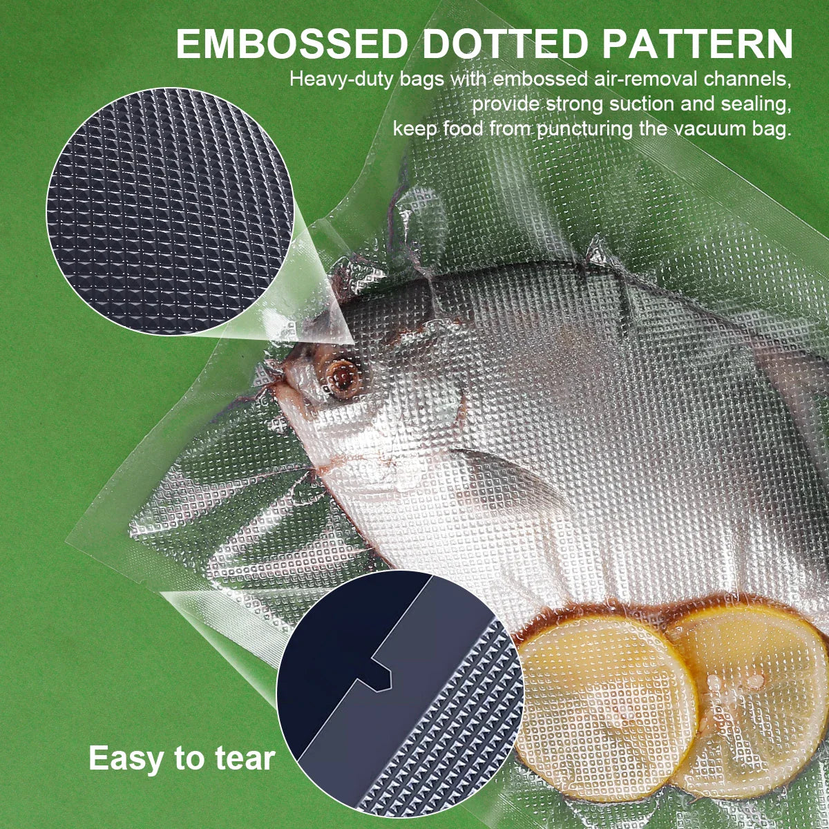 FreshGuard Food Sealer Bags