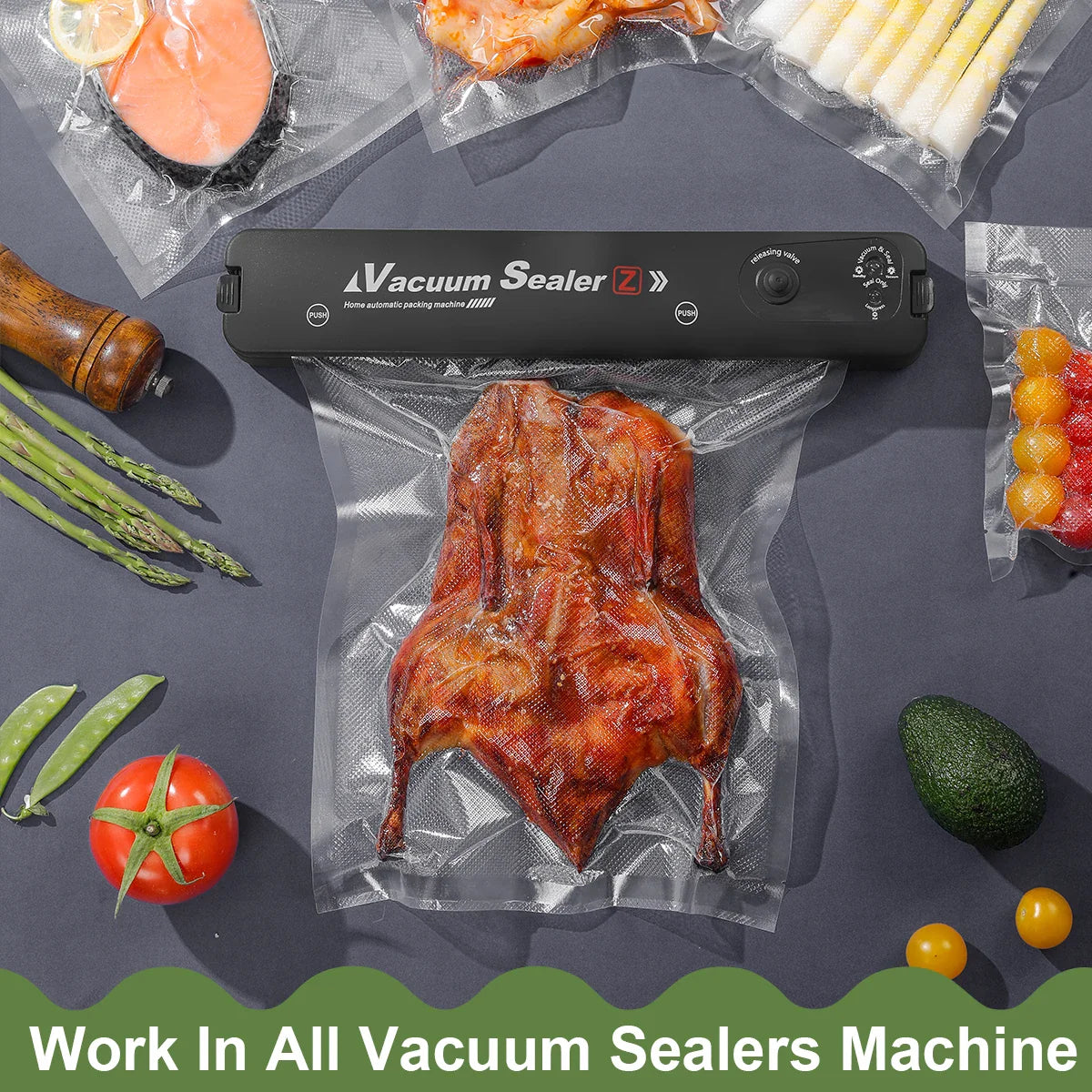FreshGuard Food Sealer Bags